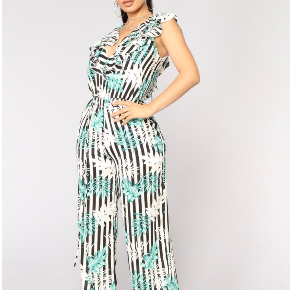 Tropical jumpsuit